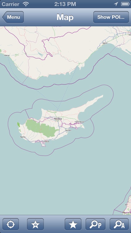Cyprus Offline Map - PLACE STARS