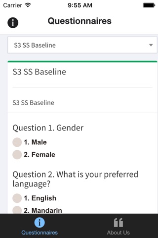 S3 Survey Application screenshot 3