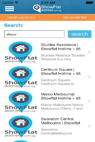 ShowFlat Address screenshot 4