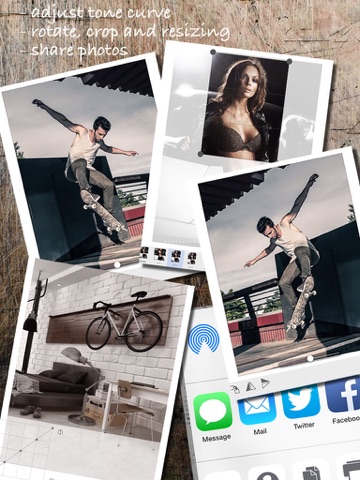 Z-MAX Photo Editor Free iPad screenshot