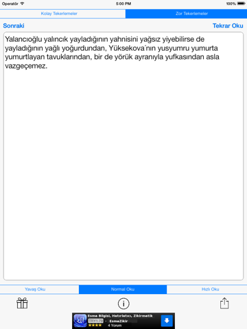 Screenshot #4 pour Sesli Tekerlemeler