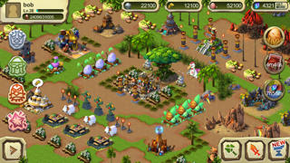 Screenshot #1 pour Dinosaur War: Happy Easter!