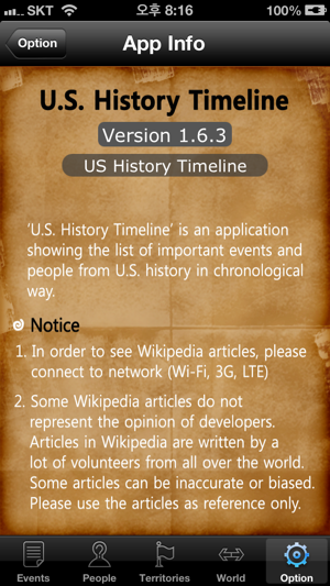 ‎US History Timeline(Free) Screenshot