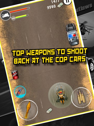 Screenshot #6 pour A Desert Outlaw Bike Race Police Chase : PD Nitro 3 Free HD