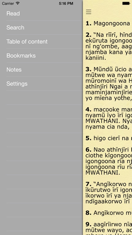 Kikuyu Bible (Kenyan Holy Bible)