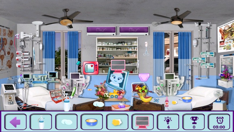 Research In Hospital Hidden Object