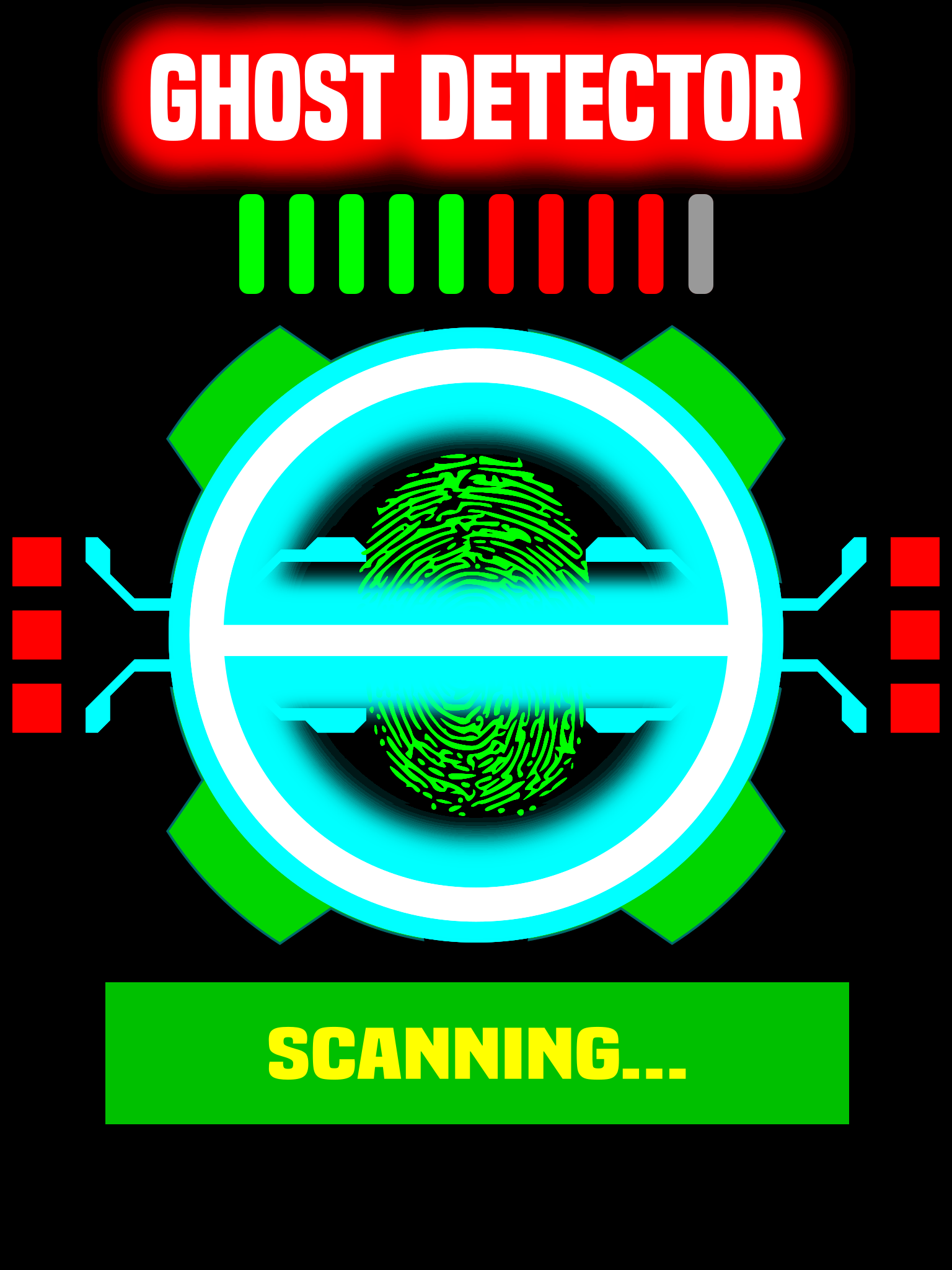 Ghost Detector - Find Ghosts Fingerprint Scanner Pro HD +