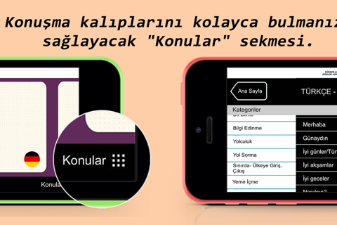 Türkçe-Almanca Günlük Konuşmalar screenshot 3