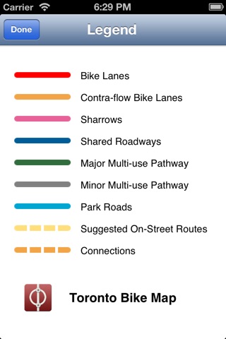 Toronto Bike Map screenshot 4