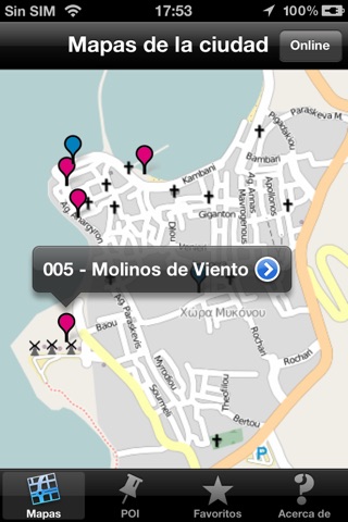Mikonos audio guía turística (audio en español) screenshot 2