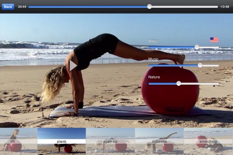 Swiss ball pilates Lite screenshot 3