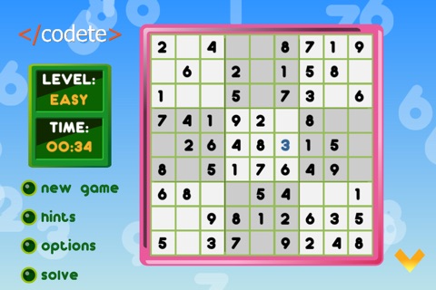 Best Sudoku Codete screenshot 3