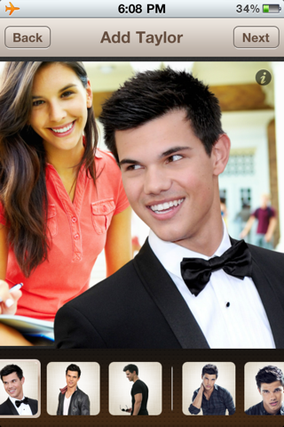 Me for Taylor Lautner screenshot 2