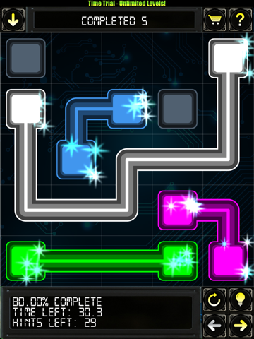 Скриншот из Wire Storm - Fun and Addicting Logic Puzzle Game