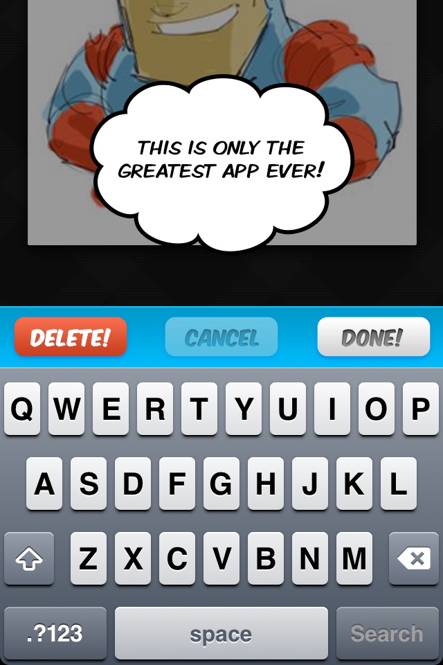 SuperLame! Comic Balloons screenshot 3