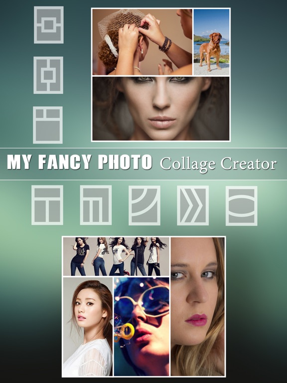 Screenshot #4 pour My Fancy Photo Collage Creator - Pic Frames & Photo Stitch Maker