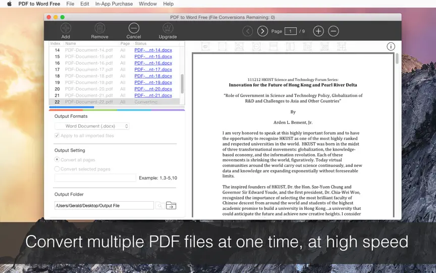 PDF To Word Free iPhone Ekran Görüntüsü 4