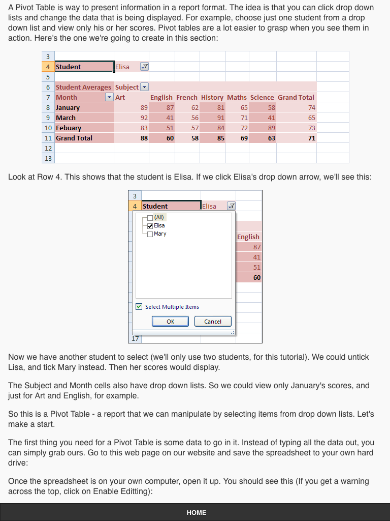 Tutorial for Excel : Learn Excel In A Intuitive Way : Best Free Guide For Students As Well As For Professionals From Beginners to Advance Level With Examples screenshot 9