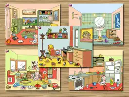 Game screenshot TidyUp! clean the room & house - best free puzzle educational games for kids or your toddler (learn & teach) hack