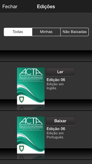 Acta Paulista de Enfermagem(圖3)-速報App