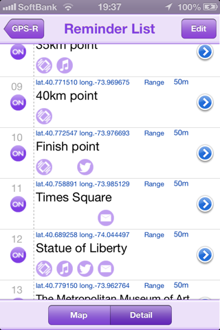 GPS-R for New York City Marathon screenshot 3