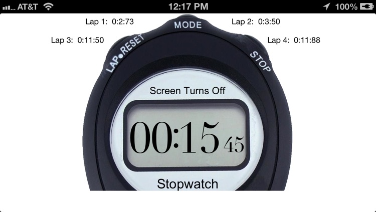 Jumbo Stopwatch