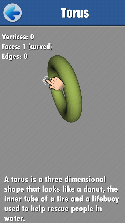 #2. Math Geometry: Learning 2D and 3D Shapes (iOS) By: Vinta Games