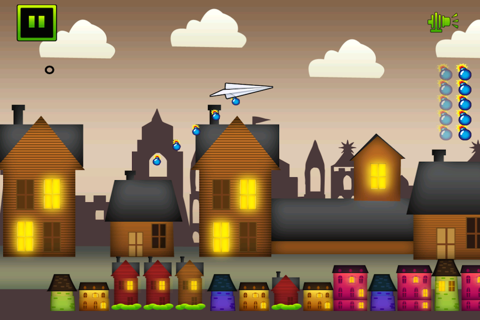 Paper Jet Bomber Flight - Sky Carrier City Destroyer screenshot 3