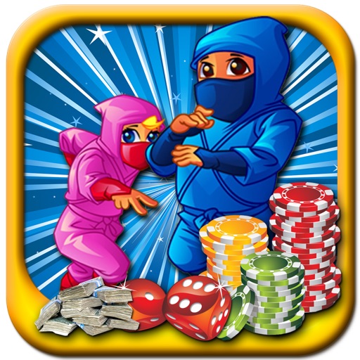 Ninja Slots - Treasure of Fortune Slot Palooza (Fun Free Casino Games) Icon