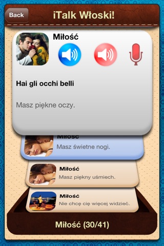 iTalk Włoski! Konwersacyjny: naucz się języka włoskiego i popraw swoją gramatykę używając codziennych wyrażeń screenshot 3