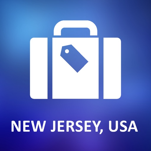 New Jersey, USA Offline Vector Map