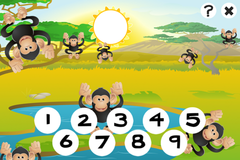 123 First Number-s & Count-ing Learn- ing Game With Wild Animal-s For Kids screenshot 3