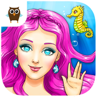 Mermaid Ava and Friends - Ocean Princess Hair Care Make Up Salon Dress Up and Underwater Adventures