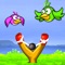 Angry Flappy Slingshot Bird Prey Safari: Pull Sling to Shoot Eagle,Robin,Parrot,Turkey, Owl & Toucan Flyer