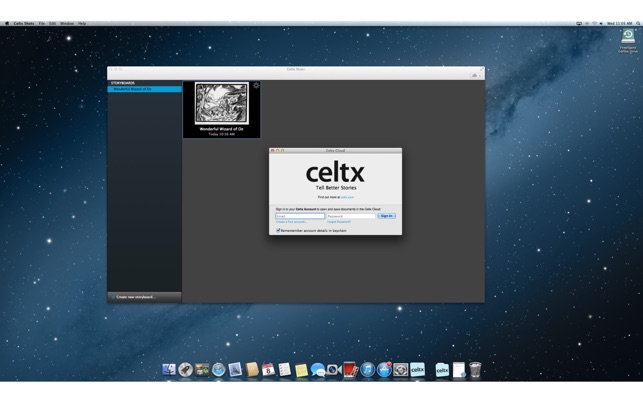 Celtx Shots on the Mac App Store