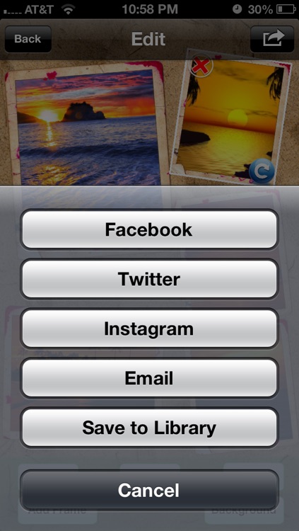 Collage Pics - Editor, Maker, and Creator Fun Collages with filter background and border editing features for photo sharing pictures grid screenshot-3