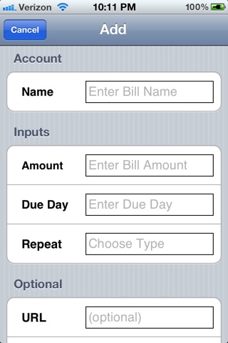 Monthly Bill Reminder - Bills Manager screenshot 2