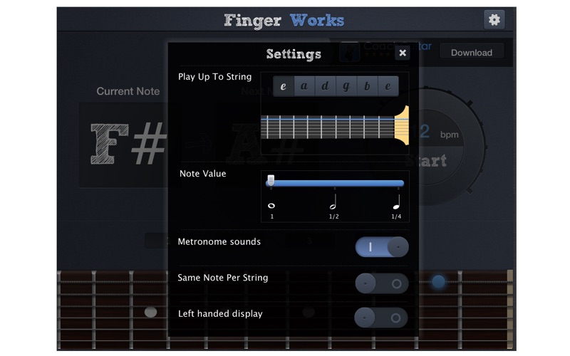 fingerworks - guitar software learning app teacher problems & solutions and troubleshooting guide - 1
