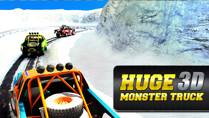 Monster Truck Rally Racing 3D - Real Crazy Hill Driving Car Destruction Simulator 3D Game