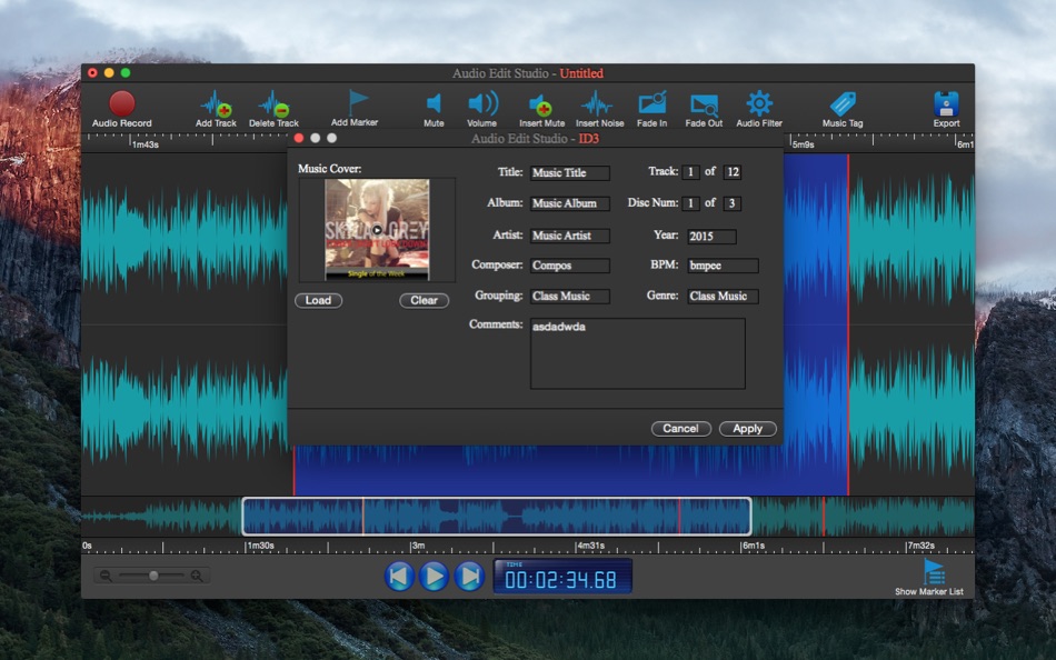 #5. Audio Edit Studio - Editor (macOS) 由: 舒轩 魏