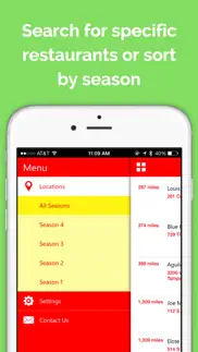 locator for man vs food iphone screenshot 2