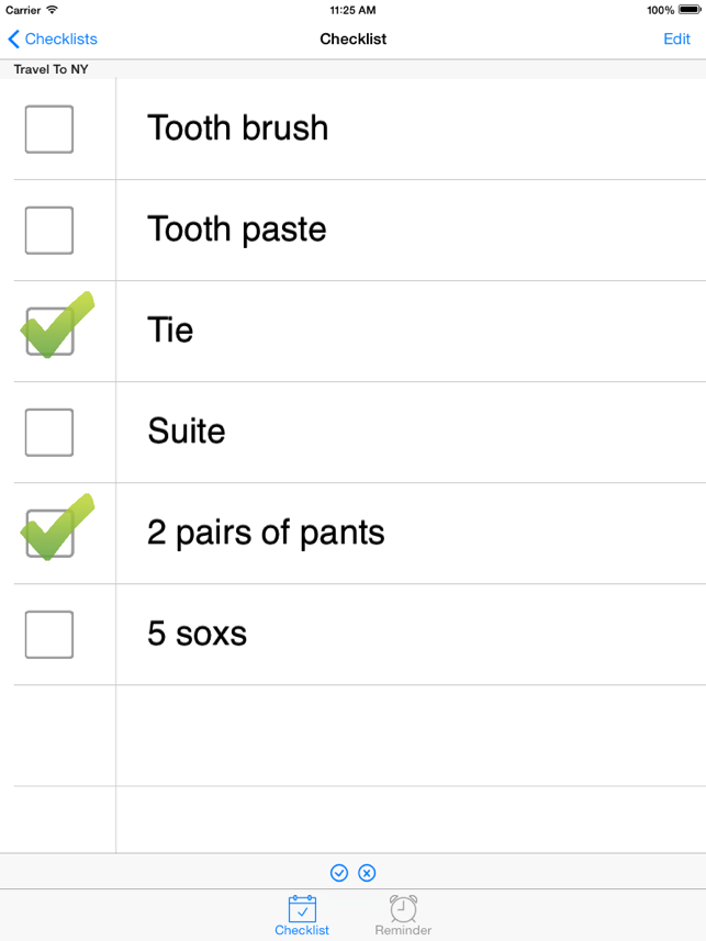 ‎Checklist - Super Fast Reminders, To-Do Lists & Tasks Screenshot