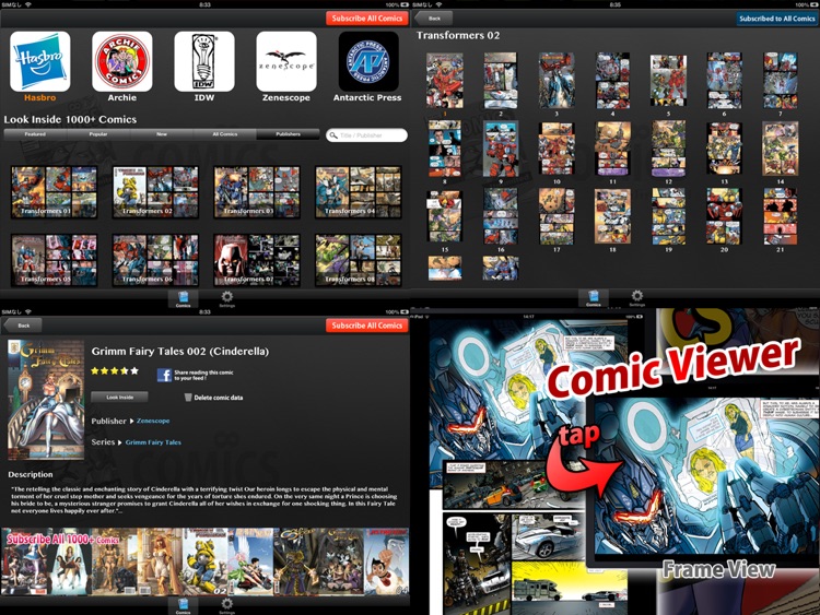Comics Unlimited : Comic and Cartoon Book Reader