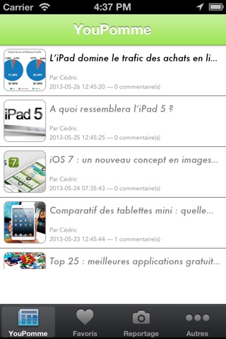 YouPomme screenshot 2