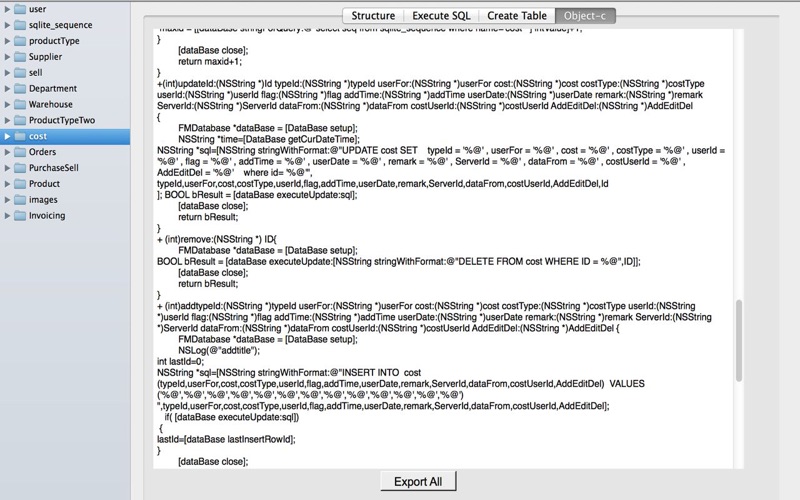 Screenshot #3 pour SqliteManagerTool