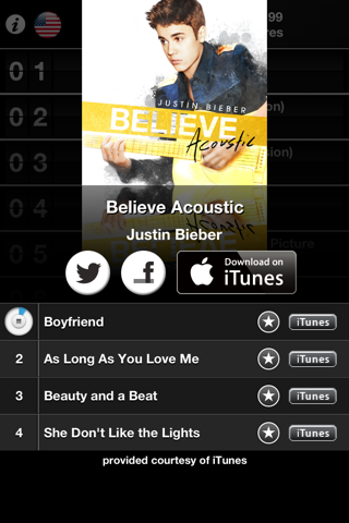 Screenshot #2 pour TOP99 for iTunes