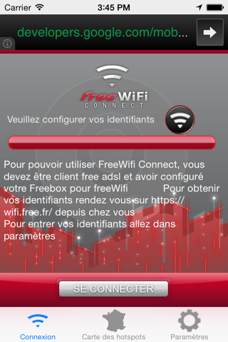 FreeWifi Connect screenshot 2