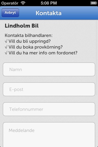 Lindholm Bil screenshot 3