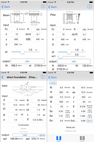 Structure Support Calculator screenshot 4