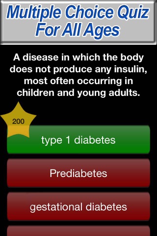 Diabetes Trivia Quiz - The Fun Medical Game For Healthy Diabetics screenshot 2